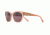 Maui Jim Monstera Leaf Sunglasses, Guava Pink with Rose Gold Monstera Frame, Maui Rose Lens, RS747-09A