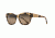 Maui Jim Monstera Leaf Sunglasses, Honey Havana with Yellow Gold Monstera Frame, HCL Bronze Lens, HS747-21B