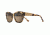 Maui Jim Monstera Leaf Sunglasses, Honey Havana with Yellow Gold Monstera Frame, HCL Bronze Lens, HS747-21B