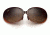 Maui Jim Nahiku Sunglasses, Chocolate Fade Frame, HCL Bronze Lens, Polarized, HS436-01