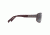Maui Jim Ohia Polarized Rectangular  Sunglasses,Satin Dark Gunmetal/Burgundy,Maui Rose Lens R703-02S