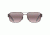 Maui Jim Ohia Polarized Rectangular  Sunglasses,Satin Dark Gunmetal/Burgundy,Maui Rose Lens R703-02S