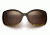 Maui Jim Orchid Sunglasses, Tortoise with Peacock Frame, HCL Bronze Lens, Polarized, H735-10P