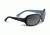 Maui Jim Pearl City Sunglasses, Black w/Blue, Grey Lenses, Black w/Blue GS214-03A