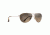 Maui Jim Sea House Polarized Aviator  Sunglasses,Gold,HCL Bronze Lens HS772-16