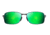Maui Jim Shoal Sunglasses, Brushed Gunmetal Frame, Maui Green Lens, Polarized, GM797-02F