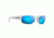 Maui Jim Stingray Wrap  Sunglasses,Matte Crystal,Blue Hawaii Lens B103-05CM