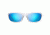 Maui Jim Stingray Wrap  Sunglasses,Matte Crystal,Blue Hawaii Lens B103-05CM