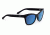 Maui Jim Sweet Leilani Sunglasses, Gloss Black Frame, Blue Hawaii Lens, Polarized, B722-02