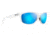 Maui Jim Tumbleland Sunglasses, Matte Crystal Frame, Blue Hawaii Lens, Polarized, B770-05CM