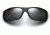 Maui Jim Wassup Sunglasses - Matte Black Wood Grain Frame,Polarized Neutral Grey Lens 123-02W