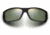 Maui Jim Wassup Sunglasses - Matte Black Rubber Frame,Polarized Maui HT Lens HT123-02MR