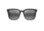 Maui Jim Women's Westside Sunglasses,Dark Translucent Grey Frame,Polarized,Neutral Grey Lens, 803-14G