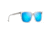 Maui Jim Women's Westside Sunglasses,Light Grey Crystal Frame,Polarized,Blue Hawaii Lens, B803-11