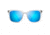 Maui Jim Women's Westside Sunglasses,Light Grey Crystal Frame,Polarized,Blue Hawaii Lens, B803-11