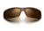 Maui Jim World Cup Sunglasses,Rectangle,Redfish Frame,Polarized HCL Bronze Lens H266-70