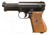 Mauser Rimfire 1934 Pistol, .32 ACP, 3.39in barrel, steel frame, walnut grip, blowback operated semi-auto, blade front, notch rear, 8 round magazine, MR1934.32ACP3.391FRRMPG