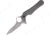Max Venom Dimachaerus Button Lock Folding Knife,4.5in,Standard Edge,Gray,Aluminum Handle MVDIMAC