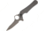 Max Venom Dimachaerus Button Lock Gray Folding Knife,4.5in,154CM Steel,Standard Edge,Gray,Aluminum Handle MVDIMACGR