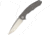 Maxace Halictus Stonewash Titanium Folding Knife,3.75in,Bohler M390 Steel,Standard Edge,Spear Point,Stonewash,Titanium Handle MAX031