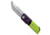 Maxace Knives Maxace Capsule II Liner Lock Knife G-10 Green/Purple 2.67" Satin, Green/Purple, 10CR15COMOV, adult, BHQ-203157