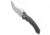 Maxace Knives Maxace Sandstorm 2.0 Frame Lock Knife Gray Stone Titanium 4.6&quot; Satin M11A, Gray, M390, adult, BHQ-188053