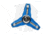 Maxace Andromeda Fidget Spinner, Blue, 2.875 inch, BHQ-71978