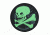 Maxpedition Skull Patch, Glow, 2.5in x 2.5in SKULZ