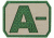 Maxpedition A- NEG Blood Type Patch, Arid BTANA