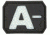 Maxpedition A- NEG Blood Type Patch, Glow BTANZ
