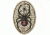 Maxpedition Black Widow Morale Patch,Arid BKWDA