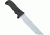 Maxpedition Fixed Blade, Black FRN, Lg Geometric, Plain MXLGEO