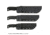 Maxpedition Fixed Blade, Black FRN, Lg Short Clip, Plain MXLSCP