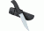 Maxpedition Fixed Blade, Black FRN, Med Long Clip, Plain MXMLCP