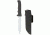 Maxpedition Fixed Blade, Black FRN, Med Short Clip, Combo MXMSCP2