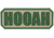 Maxpedition Hooah Patch, Arid HOOAA