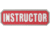 Maxpedition Instructor Patch, Red INSTR