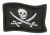 Maxpedition Jolly Roger Micro Patch,1.125x0.75in,Glow MCJRZ