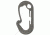 Maxpedition JUHL Large J Utility Hook, Gray, JUHLGRY