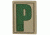 Maxpedition Letter Patch P, Arid LETPA