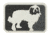 Maxpedition Major League Sheepdog Morale Patch,2.45x1.65in,SWAT SPDGS
