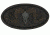Maxpedition Ram Skull Morale Patch,1.9x1.0in,Stealth RAMSX