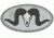 Maxpedition Ram Skull Morale Patch,1.9x1.0in,SWAT RAMSS