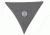 Maxpedition TCP Triangle Coin Pouch, Gray, TCPGRY