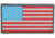 Maxpedition USA 3.25 in. x 1.75 in. Large Flag Patch, LE Thin Blue Line USA2L