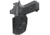 Maxtor Tactical Low Sweat Shield Kydex IWB Holster, Glock 43/43X, Right, Black, LSS-BK-G43