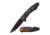 MC Masters Collection Folding Blade, 4.75in, Stainless Steel Blade, Sculpted Art Stainless Steel And Stonewash Finished Handle MC-A034SW