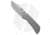 McNees Knives MAC2 Automatic Folding Knife, 3.00in, CPM MagnaCut, Drop Point Blade, Titanium, Gray Handle, Frag Atomic Stonewash, Gray/Gray, 6.65 inch, BHQ-185566