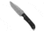 Mcnees McNees Knives Agent Fixed Blade Knife Black G-10 4.25" Stonewash, Black, CPM 3V, adult, BHQ-235986