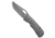 Mcnees McNees Knives Little Dixon Frame Lock Knife Atomic SW Ti 3.5" SW, Gray, CPM MagnaCut, adult, BHQ-235965